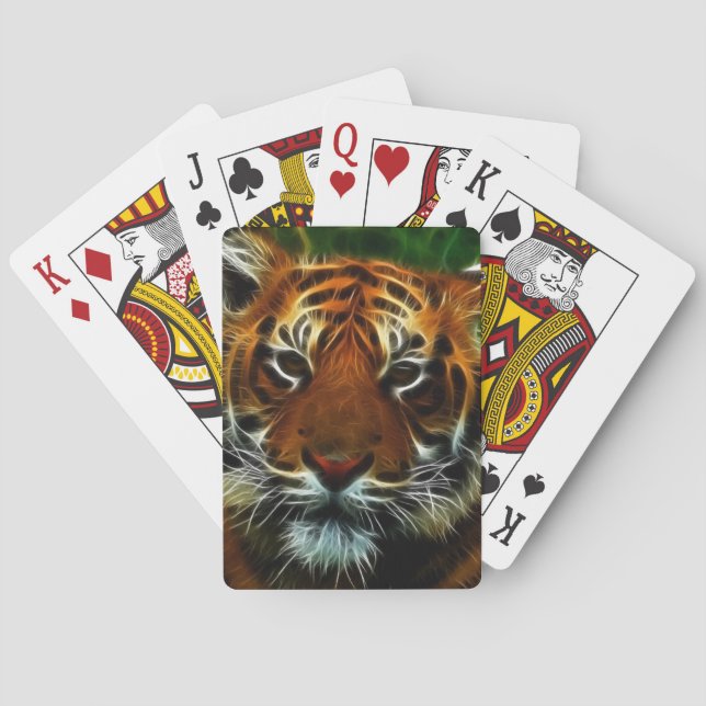 BARAJA DE CARTAS TIGRE (Reverso)