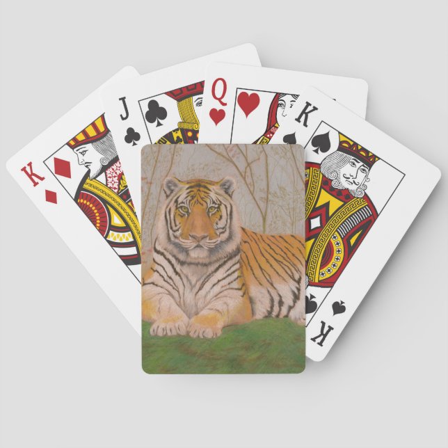 Baraja De Cartas Tigre (Reverso)
