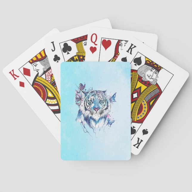 Baraja De Cartas Tigre (Reverso)