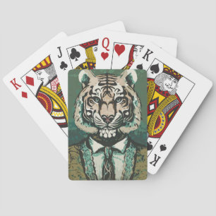 Baraja De Cartas Tigre aristócrata