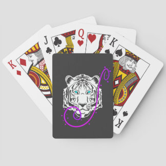 Baraja De Cartas Tigre blanco