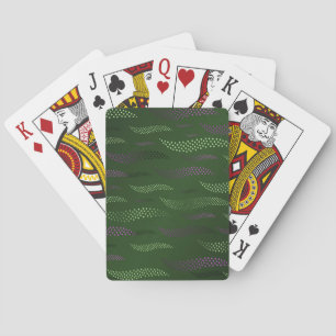 Baraja De Cartas Tigre de ondas (patrón estilizado) 5