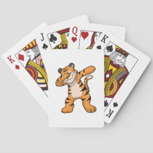Baraja De Cartas Tigre en Hip Hop Dance Dab