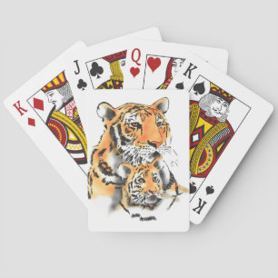 Baraja De Cartas Tigres y copos
