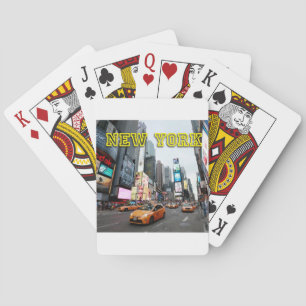 Baraja De Cartas Times Square New York City USA