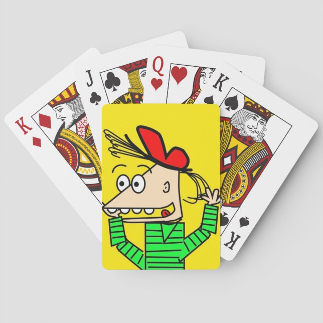 Baraja De Cartas Timmy Tembló (Reverso)