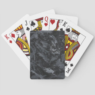 Baraja De Cartas Tinta blanca en #2 negro