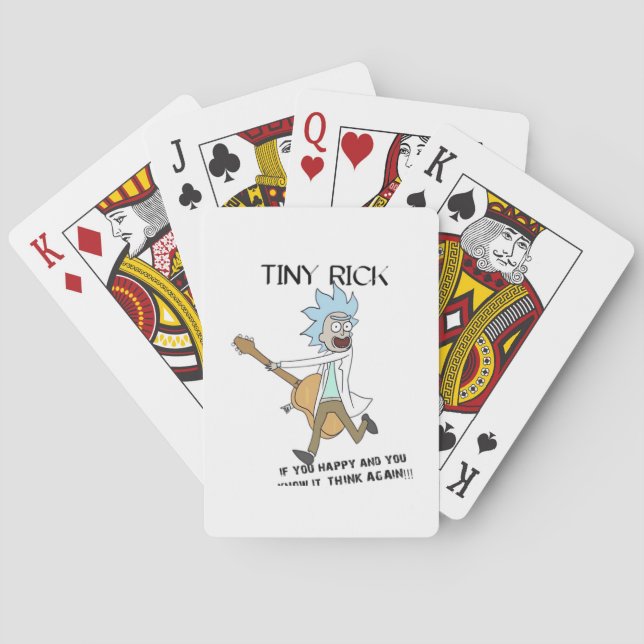 Baraja De Cartas Tiny Rick Classic (Reverso)