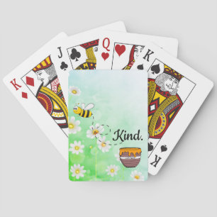 Baraja De Cartas Tipo de abeja miel floral insectos personalizado t