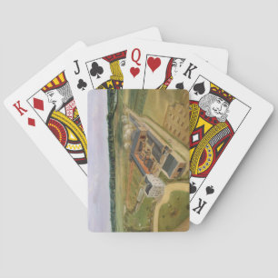 Baraja De Cartas Tiptree Pasillo y granja, Essex, c.1850-60 (aceite