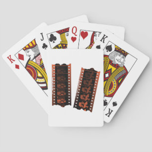 Baraja De Cartas Tira de película negativa
