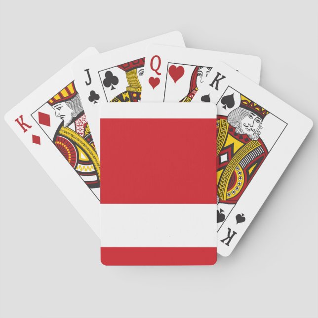 Baraja De Cartas Tirado rojo (Reverso)