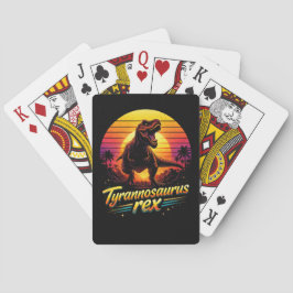 Baraja De Cartas Tiranosaurio Rex