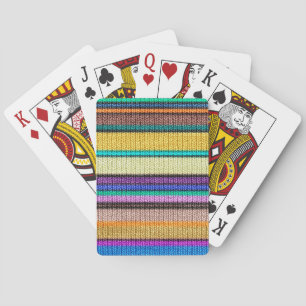 Baraja De Cartas Tiras de tejido de color sin inconvenientes 1