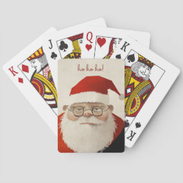 Baraja De Cartas Tired Santa