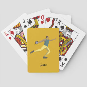 Baraja De Cartas Tiroteo de Discus