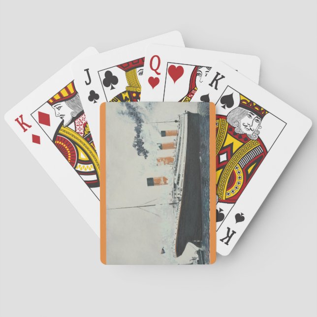 BARAJA DE CARTAS TITANIC (Reverso)