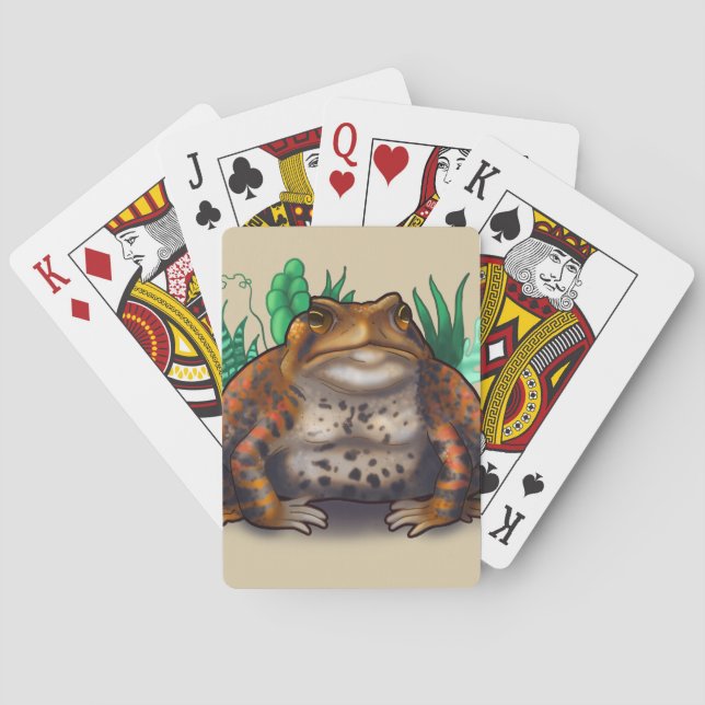 Baraja De Cartas Toad exitoso (Reverso)