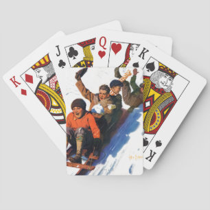 Baraja De Cartas Tobagganing