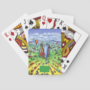 Baraja De Cartas Todas las carreteras conducen a Dallas Texas