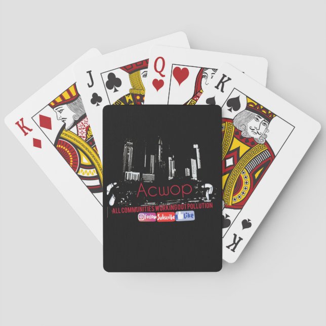 Baraja De Cartas Todas las comunidades que trabajan con tarjeta de  (Reverso)