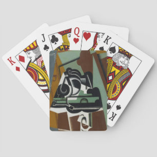 Baraja De Cartas Todavía Life, 1917 (aceite en el panel)