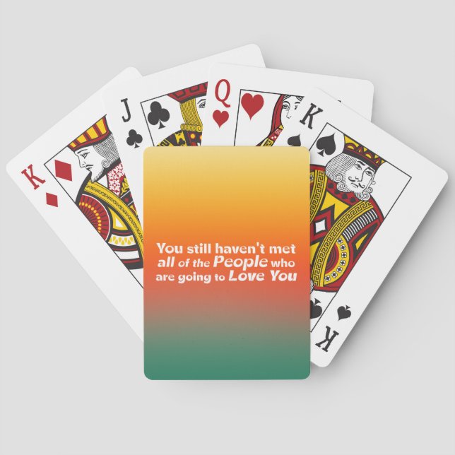 Baraja De Cartas Todavía no te has conocido... (Reverso)