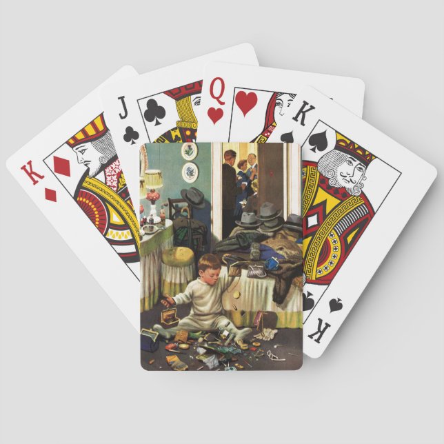 Baraja De Cartas Toddler Empties Purses (Reverso)