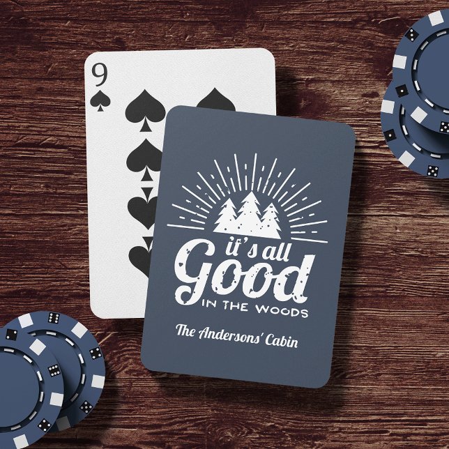 Baraja De Cartas Todo está bien en el bosque | PERSONALIZADO (Subido por el creador)
