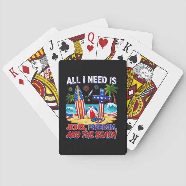 BARAJA DE CARTAS TODO LO QUE NECESITO ES JESÚS (Reverso)