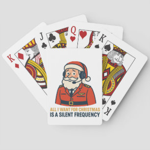 Baraja De Cartas Todo lo que quiero para Navidad es una frecuencia