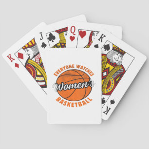 Baraja De Cartas Todos ven el clásico de deportes femeninos