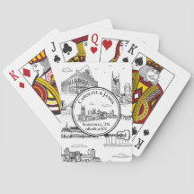 Toile de Nashville en negro y blanco