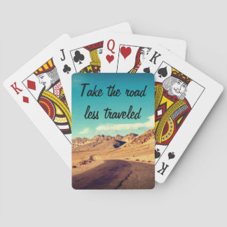 Baraja De Cartas Toma el camino menos transitado