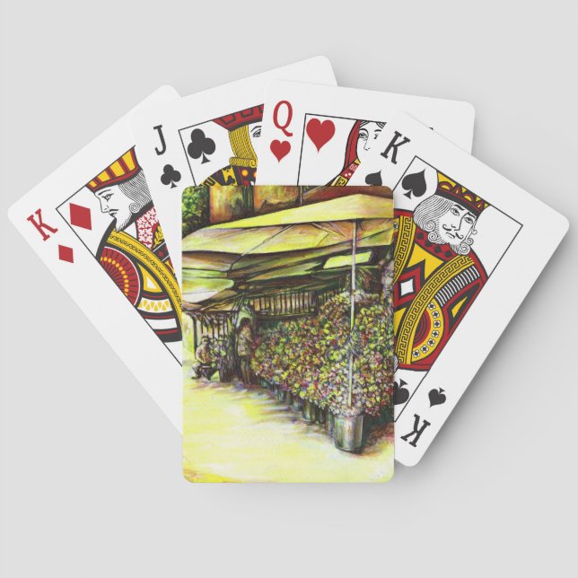 Baraja De Cartas Tomada de la posesión de los poderes (Reverso)