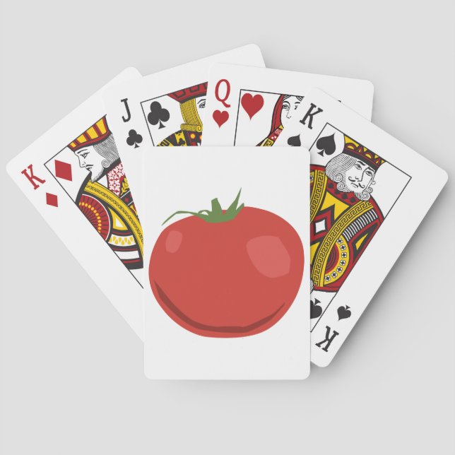 Baraja De Cartas Tomate (Reverso)