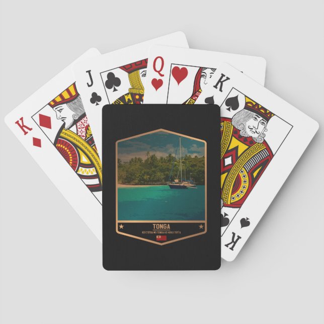 Baraja De Cartas Tonga (Reverso)