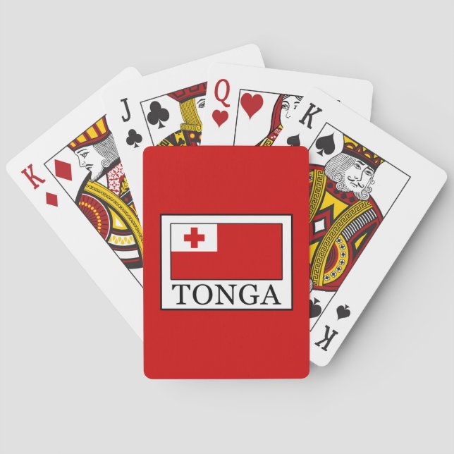 Baraja De Cartas Tonga (Reverso)