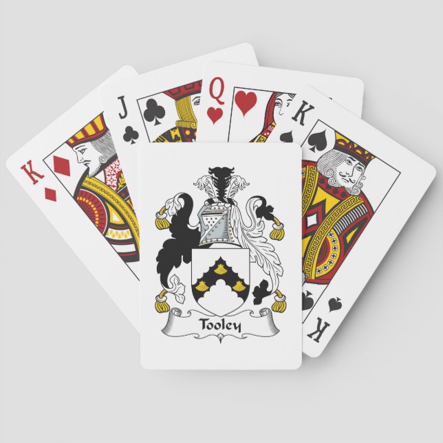 Baraja De Cartas Tooley Family Crest (Reverso)