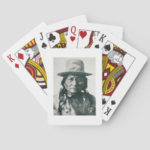 Baraja De Cartas Toro de sentada (1831-1890) (foto b/w)