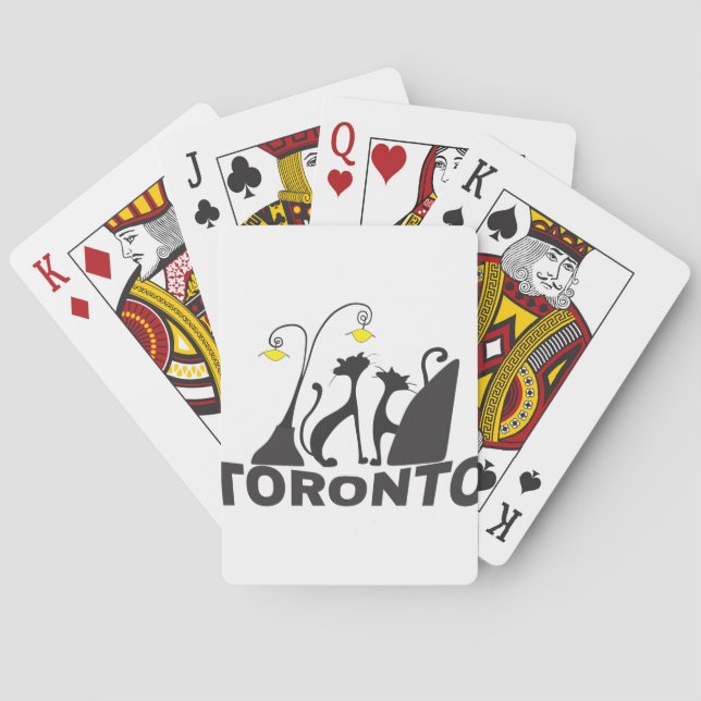 Baraja De Cartas Toronto (Reverso)