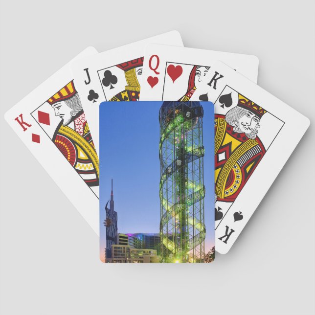 Baraja De Cartas Torre Alfabética (Reverso)