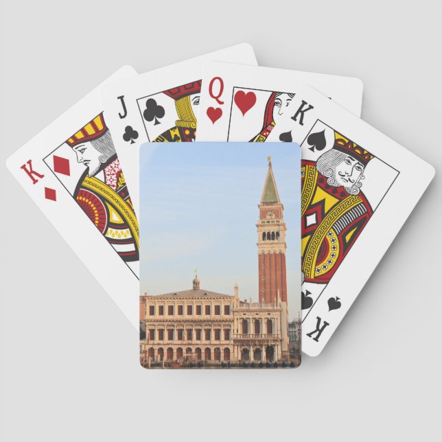 Baraja De Cartas Torre Bell, Piazza San Marco, Venecia (Reverso)