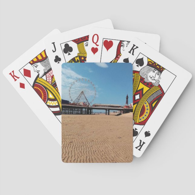 Baraja De Cartas Torre Blackpool (Reverso)