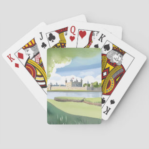 Baraja De Cartas Torre de Londres   Paisaje acuarela del Reino Unid