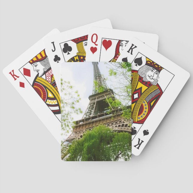 Baraja De Cartas Torre Eiffel (Reverso)
