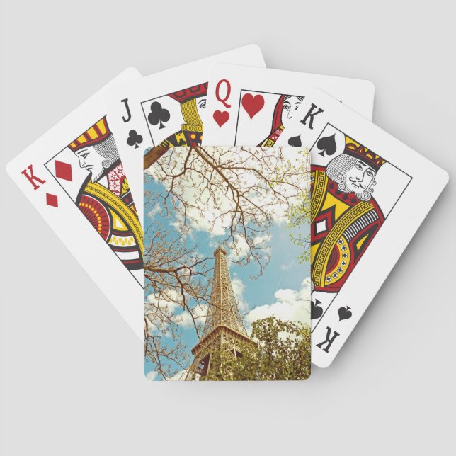 Baraja De Cartas Torre Eiffel (Reverso)