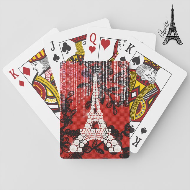 Baraja De Cartas Torre Eiffel de Bling (Subido por el creador)
