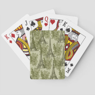 Baraja De Cartas Torre Eiffel de París