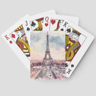 Baraja De Cartas Torre Eiffel de París